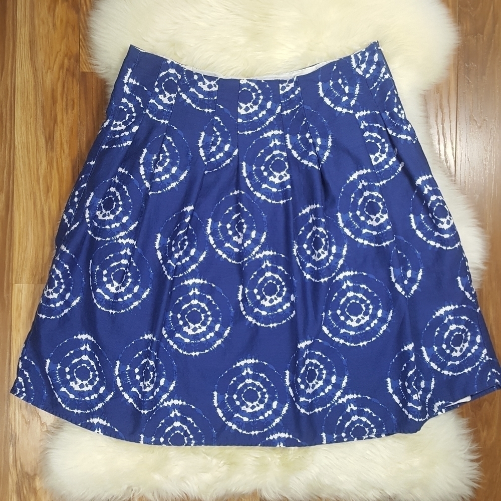 Cato Blue Tie Dye Full Skirt Size 12